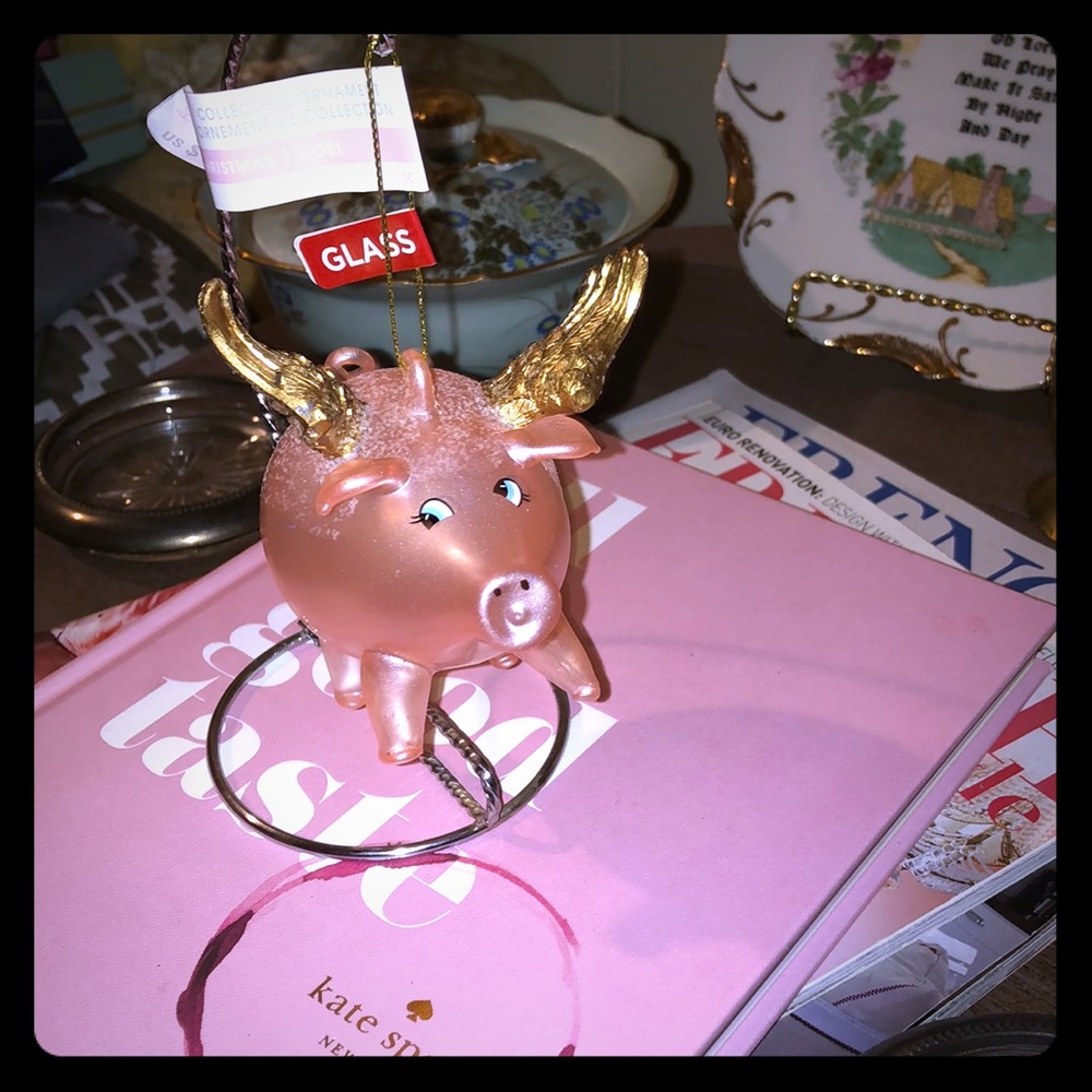 NWT Ashland glass collectible ornament